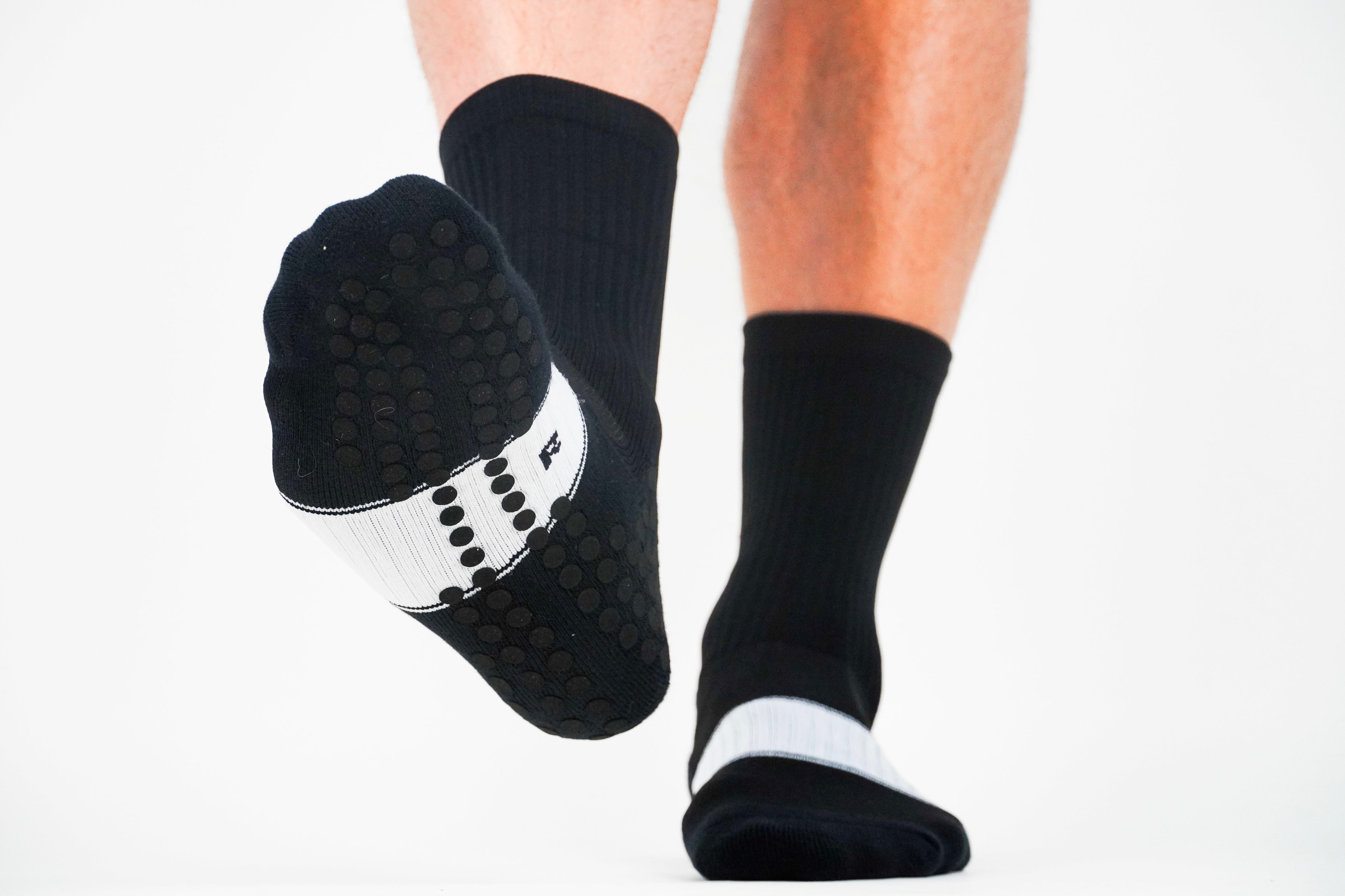 πΎ/πππ 2.0 Non-Slip Grip Socks /Black/