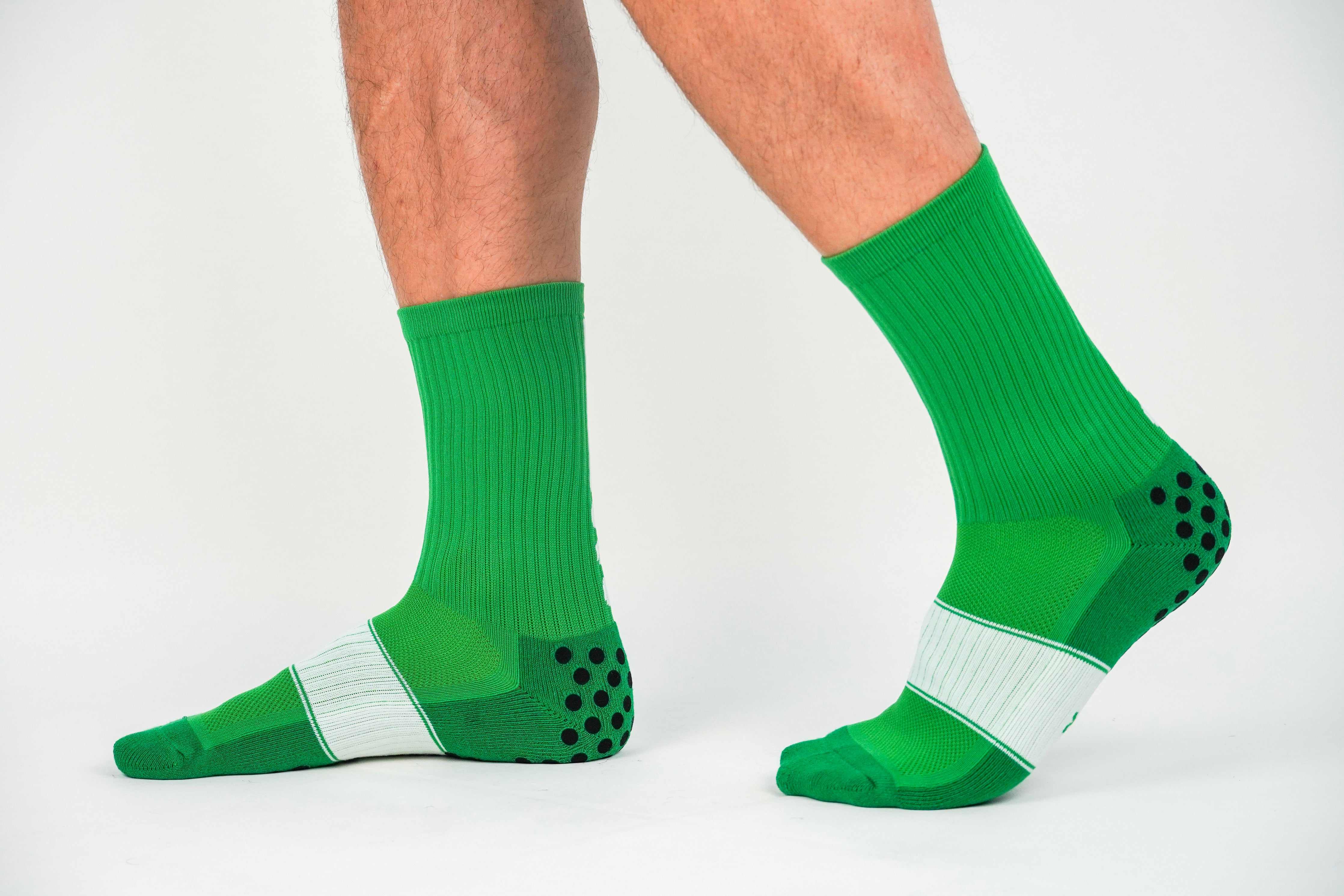 𝔾/𝕊𝕆𝕏 2.0 Non-Slip Grip Socks /Green/