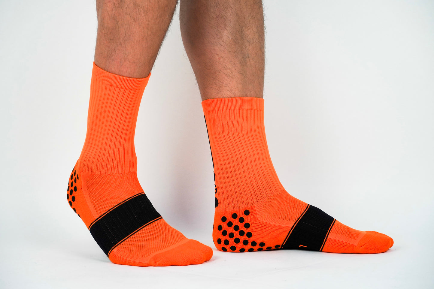 𝔾/𝕊𝕆𝕏 2.0 Non-Slip Grip Socks /Orange/