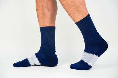 𝔾/𝕊𝕆𝕏 2.0 Non-Slip Grip Socks /Navy Blue/