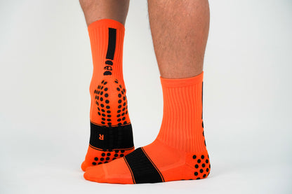 𝔾/𝕊𝕆𝕏 2.0 Non-Slip Grip Socks /Orange/