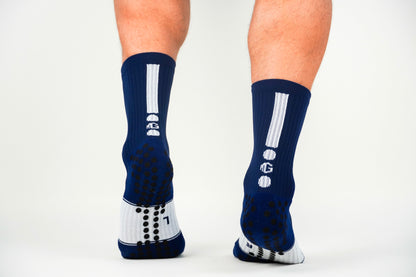 𝔾/𝕊𝕆𝕏 2.0 Non-Slip Grip Socks /Navy Blue/