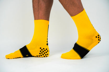 𝔾/𝕊𝕆𝕏 2.0 Non-Slip Grip Socks /Yellow/