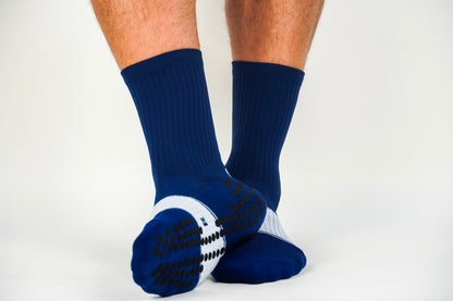 𝔾/𝕊𝕆𝕏 2.0 Non-Slip Grip Socks /Navy Blue/