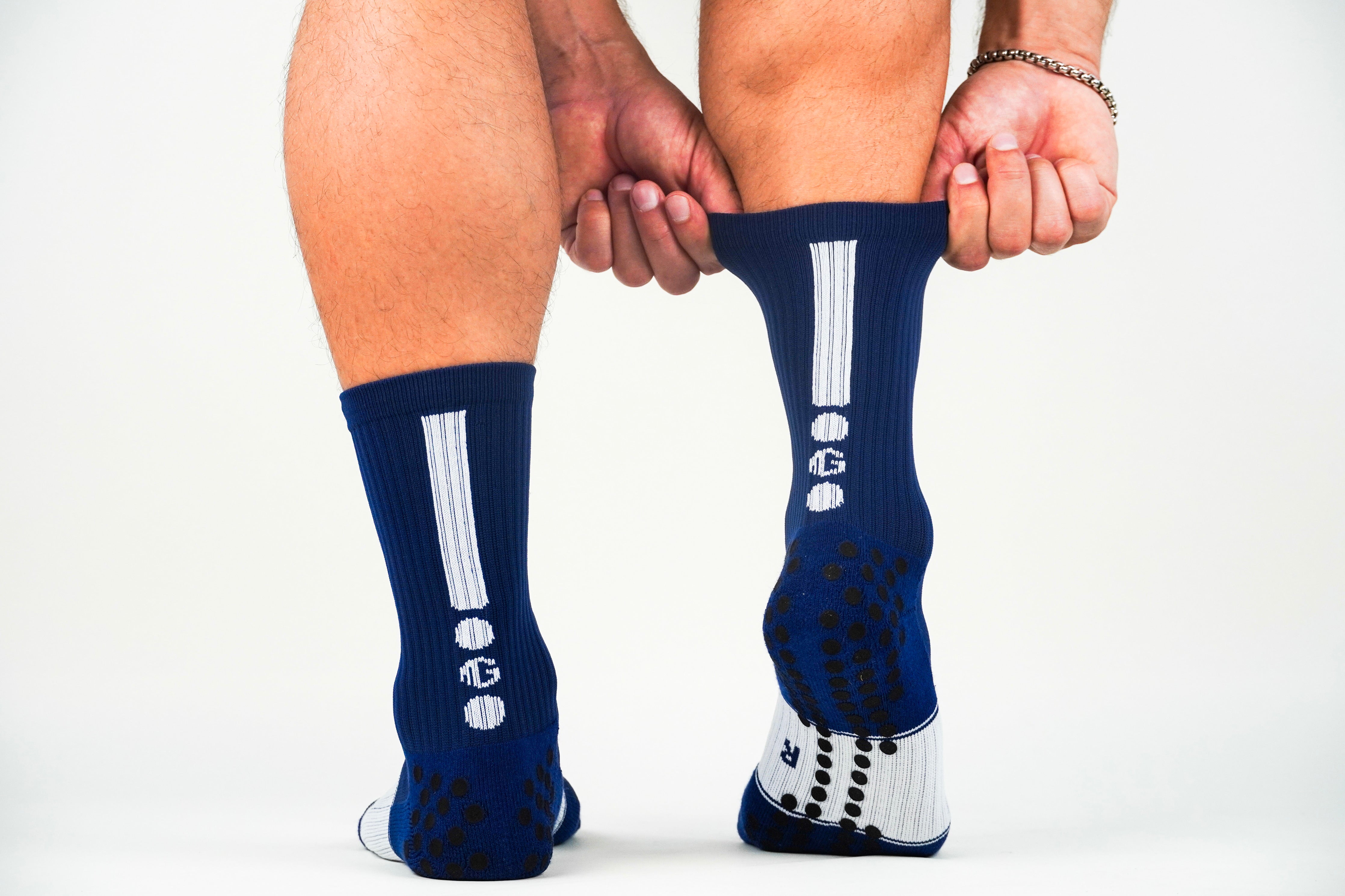 𝔾/𝕊𝕆𝕏 2.0 Non-Slip Grip Socks /Navy Blue/