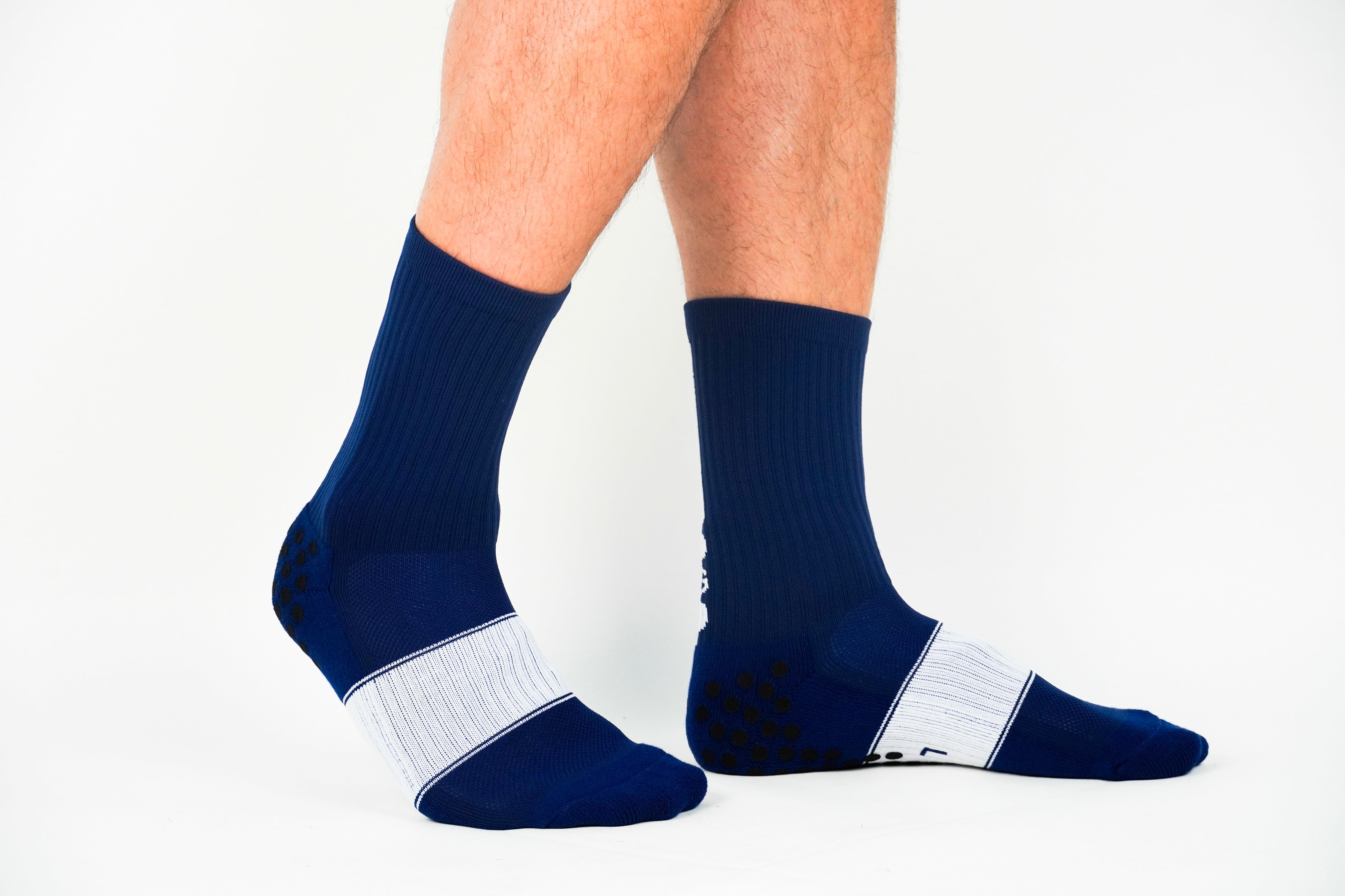 𝔾/𝕊𝕆𝕏 2.0 Non-Slip Grip Socks /Navy Blue/