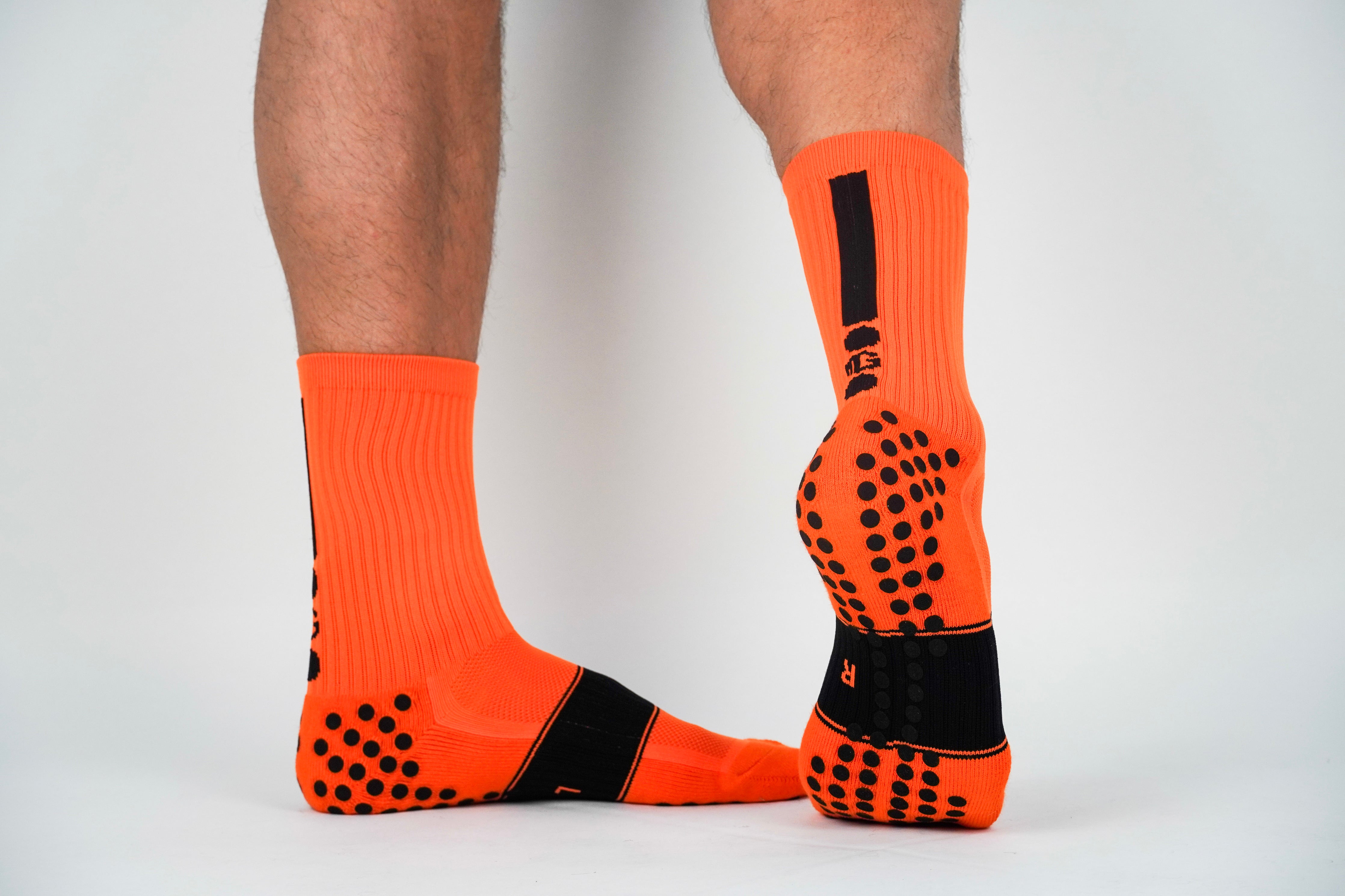 𝔾/𝕊𝕆𝕏 2.0 Non-Slip Grip Socks /Orange/