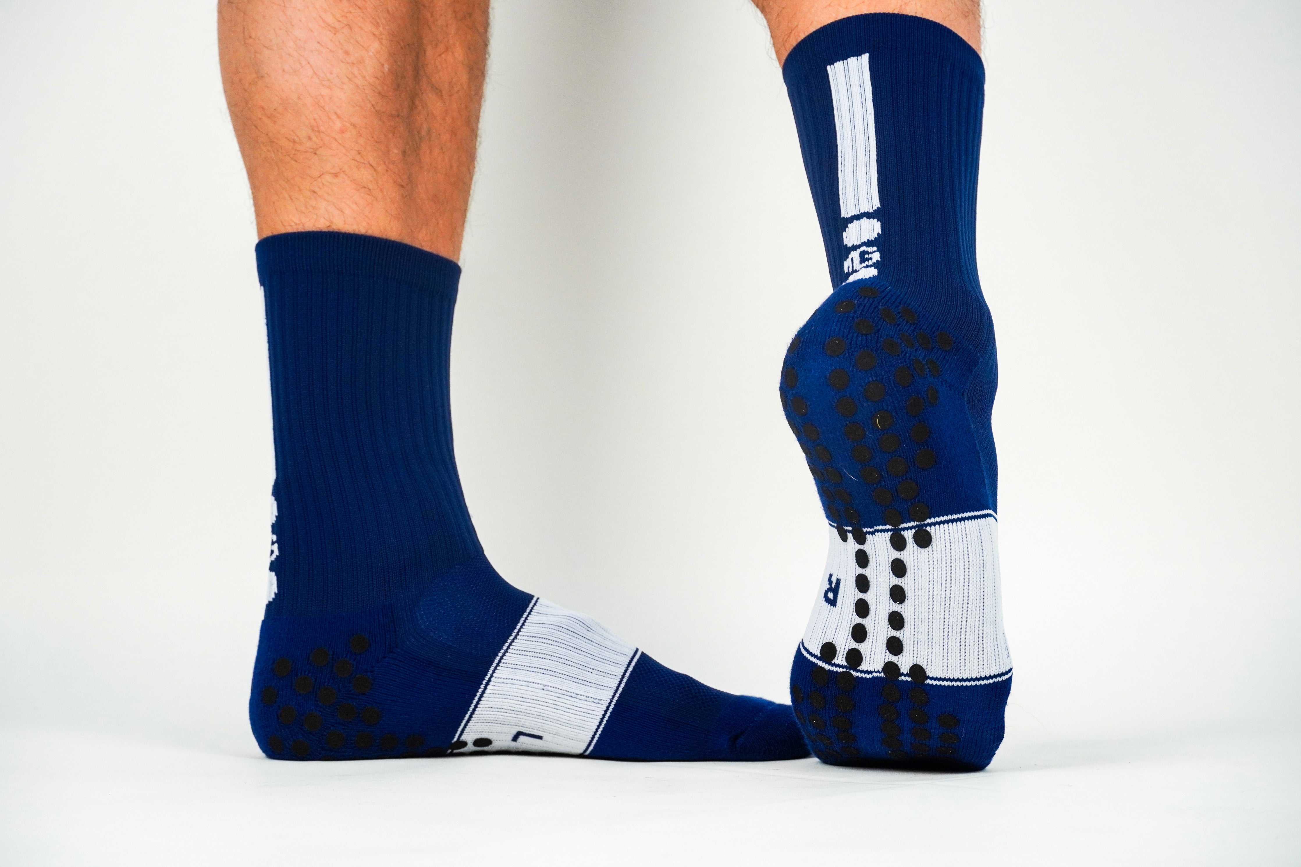 𝔾/𝕊𝕆𝕏 2.0 Non-Slip Grip Socks /Navy Blue/