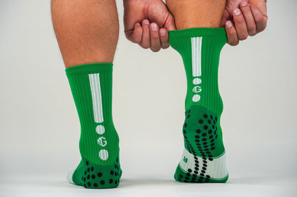 𝔾/𝕊𝕆𝕏 2.0 Non-Slip Grip Socks /Green/